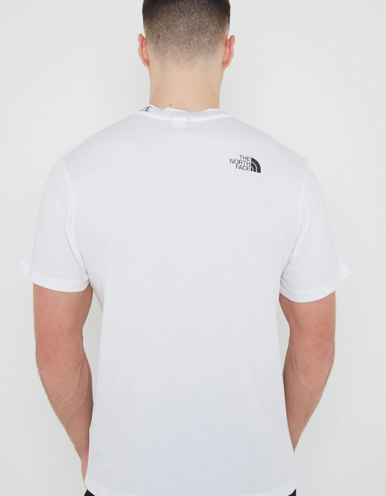 The North Face Mens ZUMU Short Sleeve T-shirt in White
