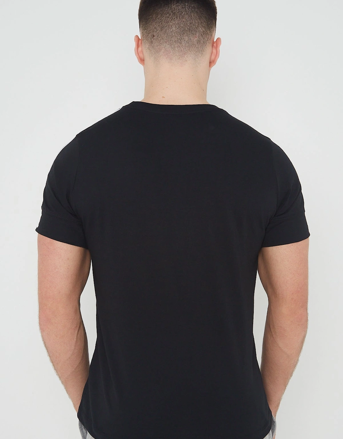 Nike Mens NSW Repeat T Shirt in Black White