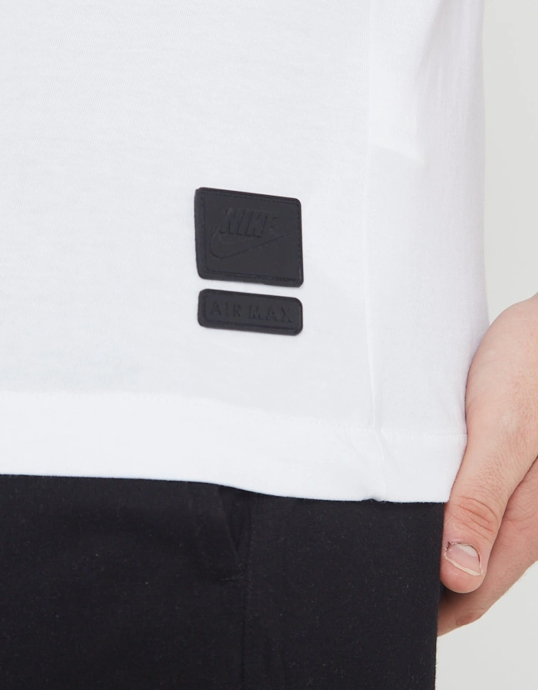Nike Air Max NSW Graphic Print Mens T Shirt in White