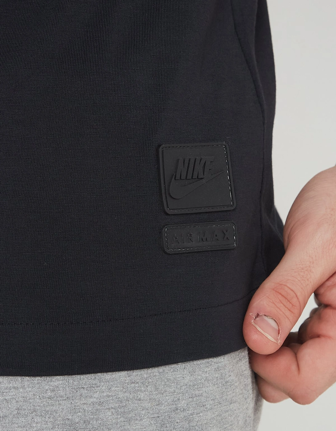 Nike Air Max NSW Graphic Print Mens T Shirt in Black