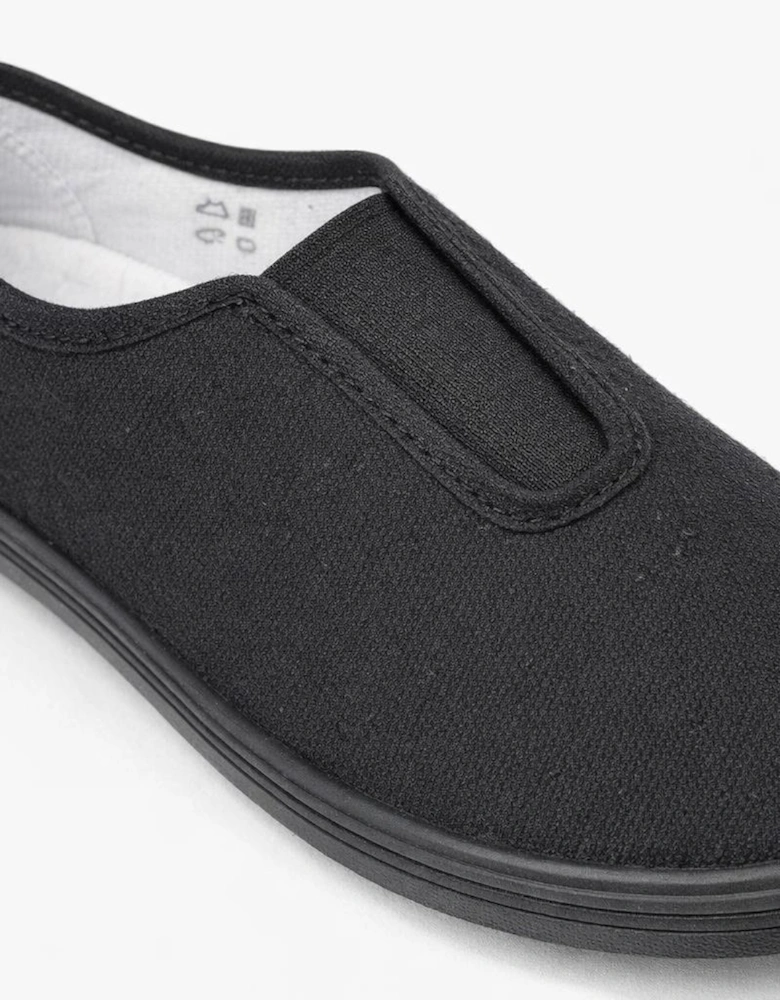 DEK MORGAN Unisex Kids Canvas Shoes Black