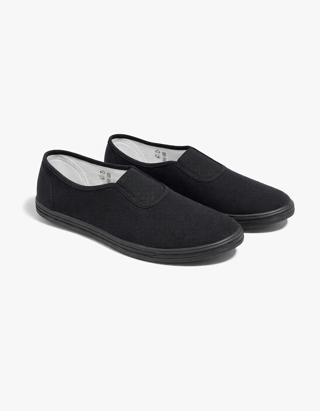 DEK MORGAN Unisex Kids Canvas Shoes Black
