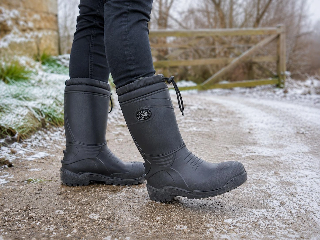 Stormwells POLARII Mens Wellingtons All Black