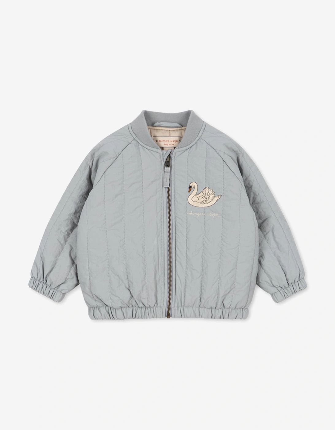 Konges Sløjd Girls Juno Bomber Jacket in Grey, 7 of 6