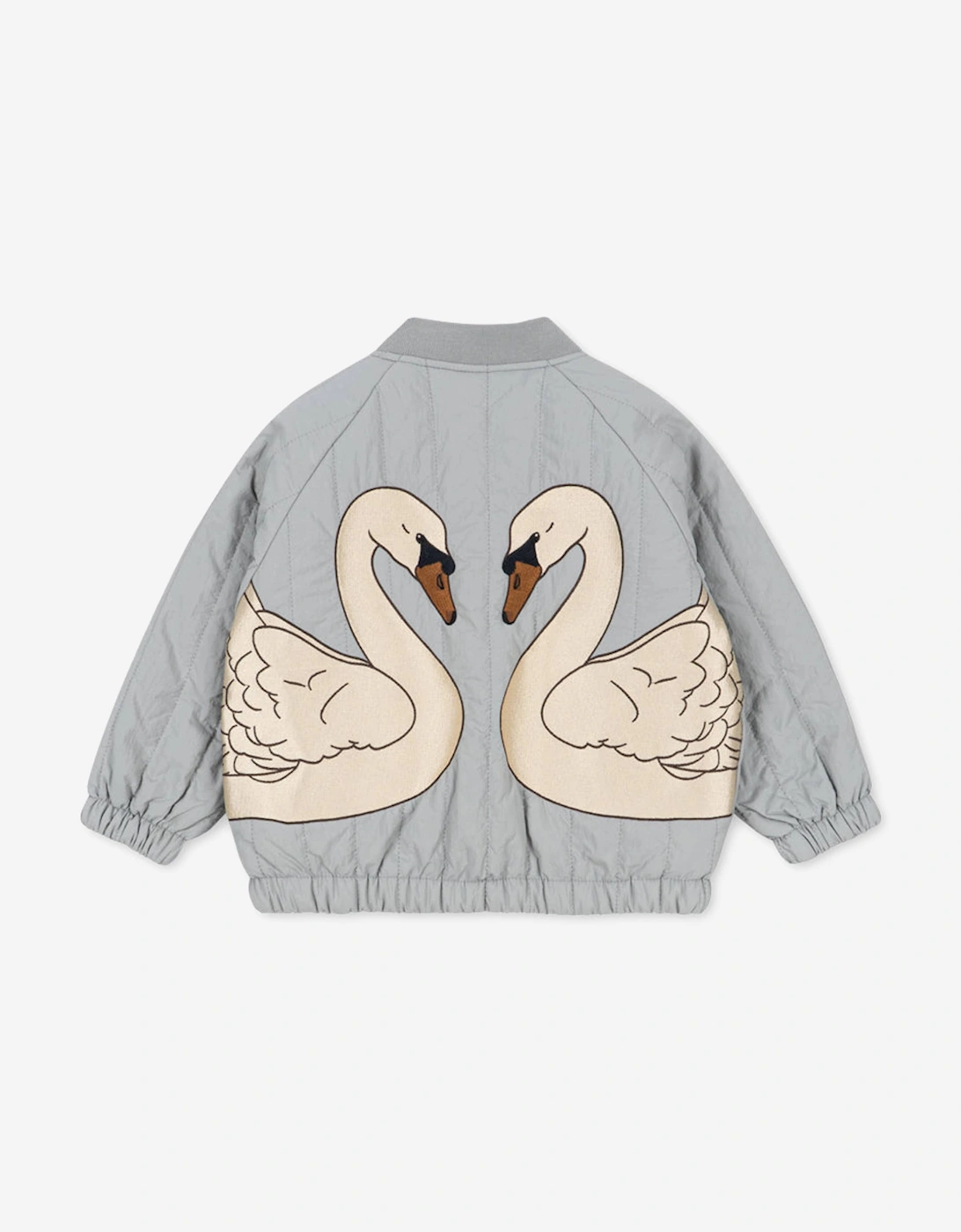 Konges Sløjd Girls Juno Bomber Jacket in Grey