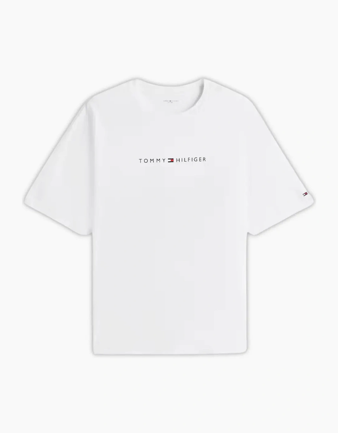 Tommy Hilfiger Men's White Th Original T-Shirt, Optic - Size 32/30/31/36