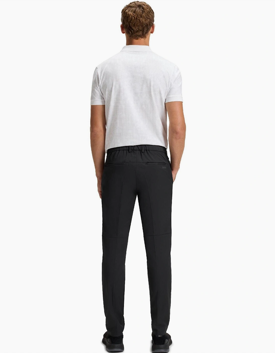 Phoenix Slim Solid Patterned Trousers