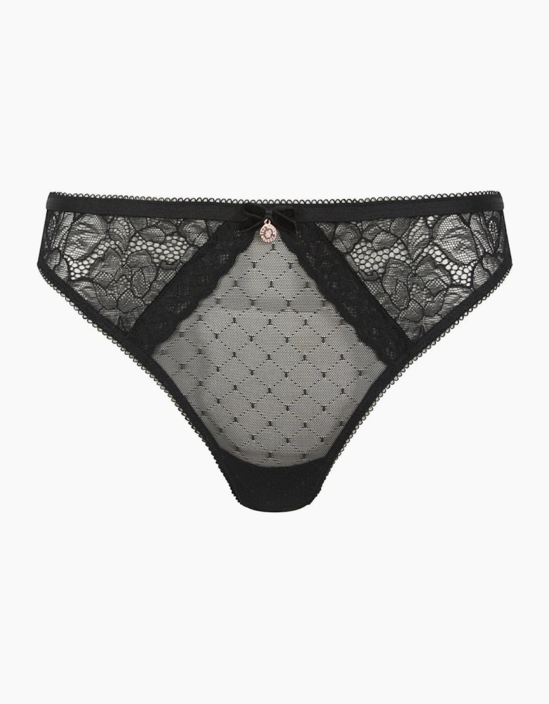 Etta Floral Patterned Thong