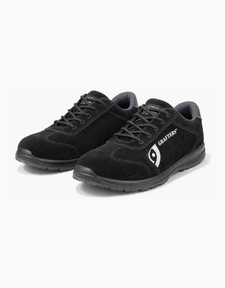 Grafters BOBBY Mens Safety Shoes Black