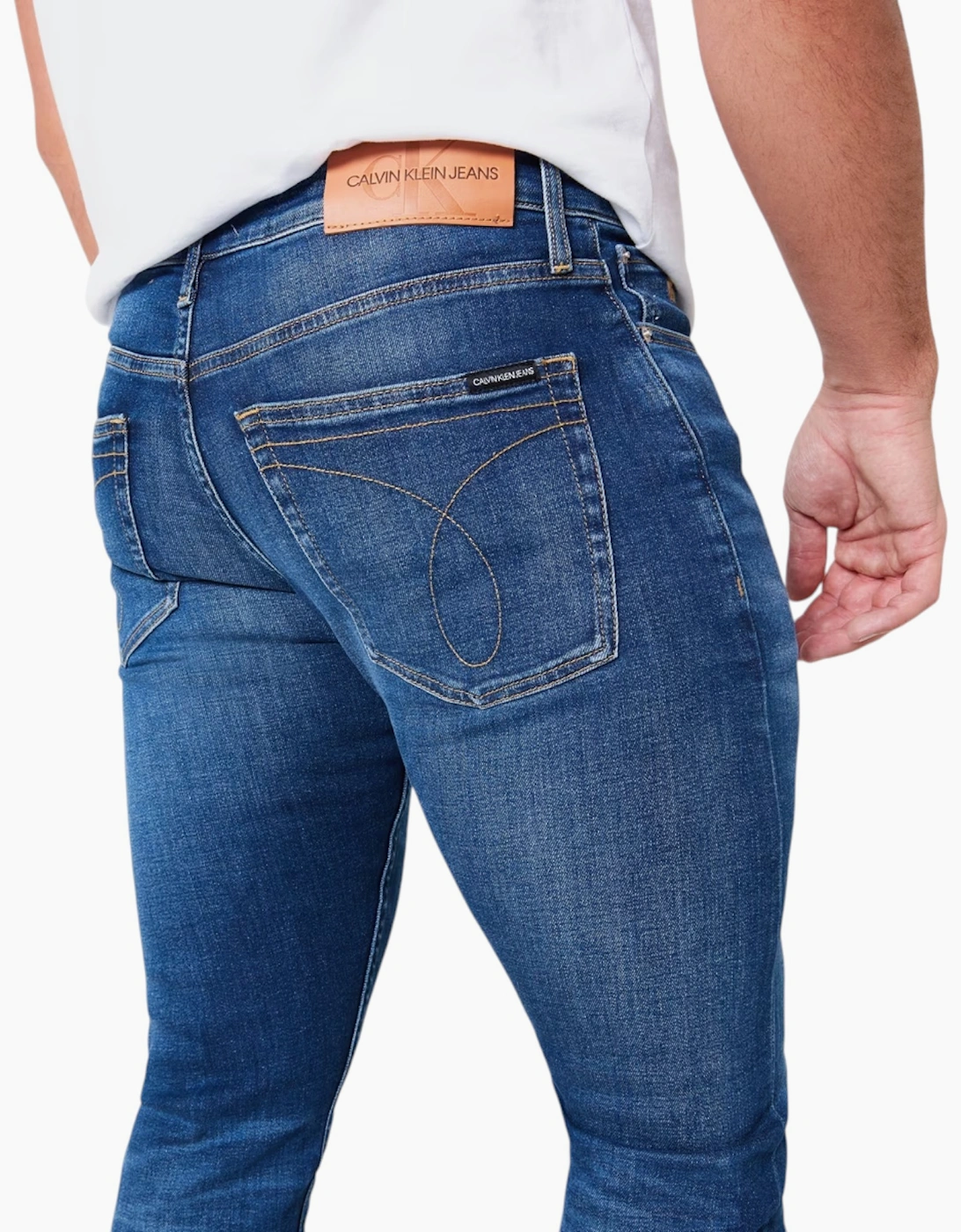 Calvin Klein Mens Denim Jeans Full Pant