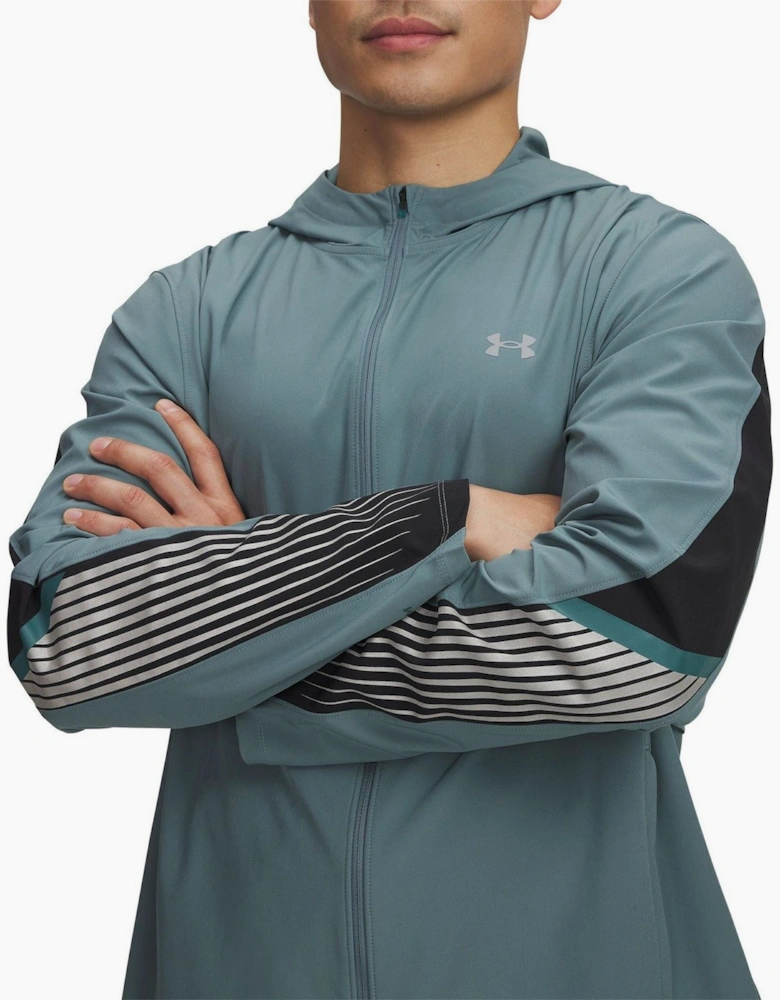 Storm Hooded Neck Long Sleeve Sweatshirt