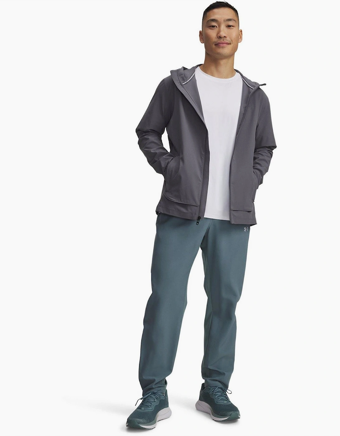 Vlcit Pro Solid Patterned Straight Athletic Pants