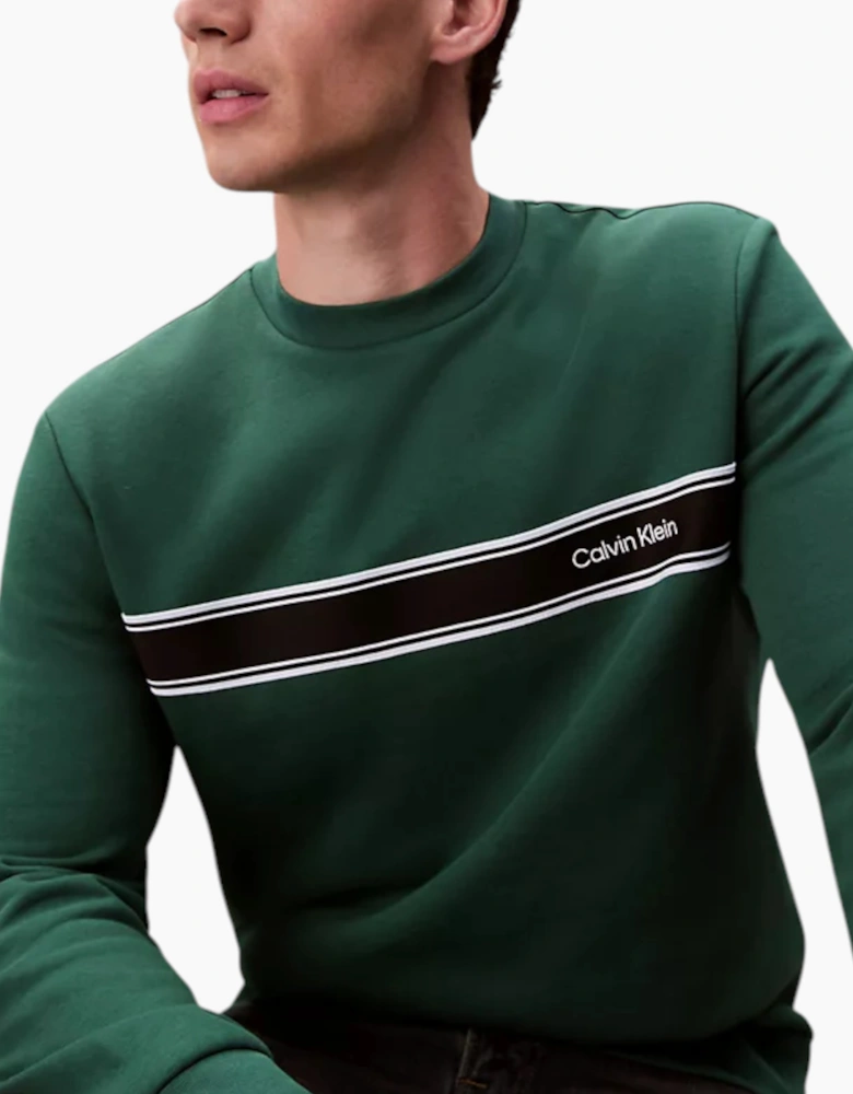 Calvin Klein Mens Sweatshirt Crew Neck Top