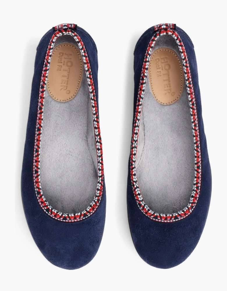 Honey Womens Wide Fit Slippers