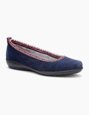 French Navy Suede