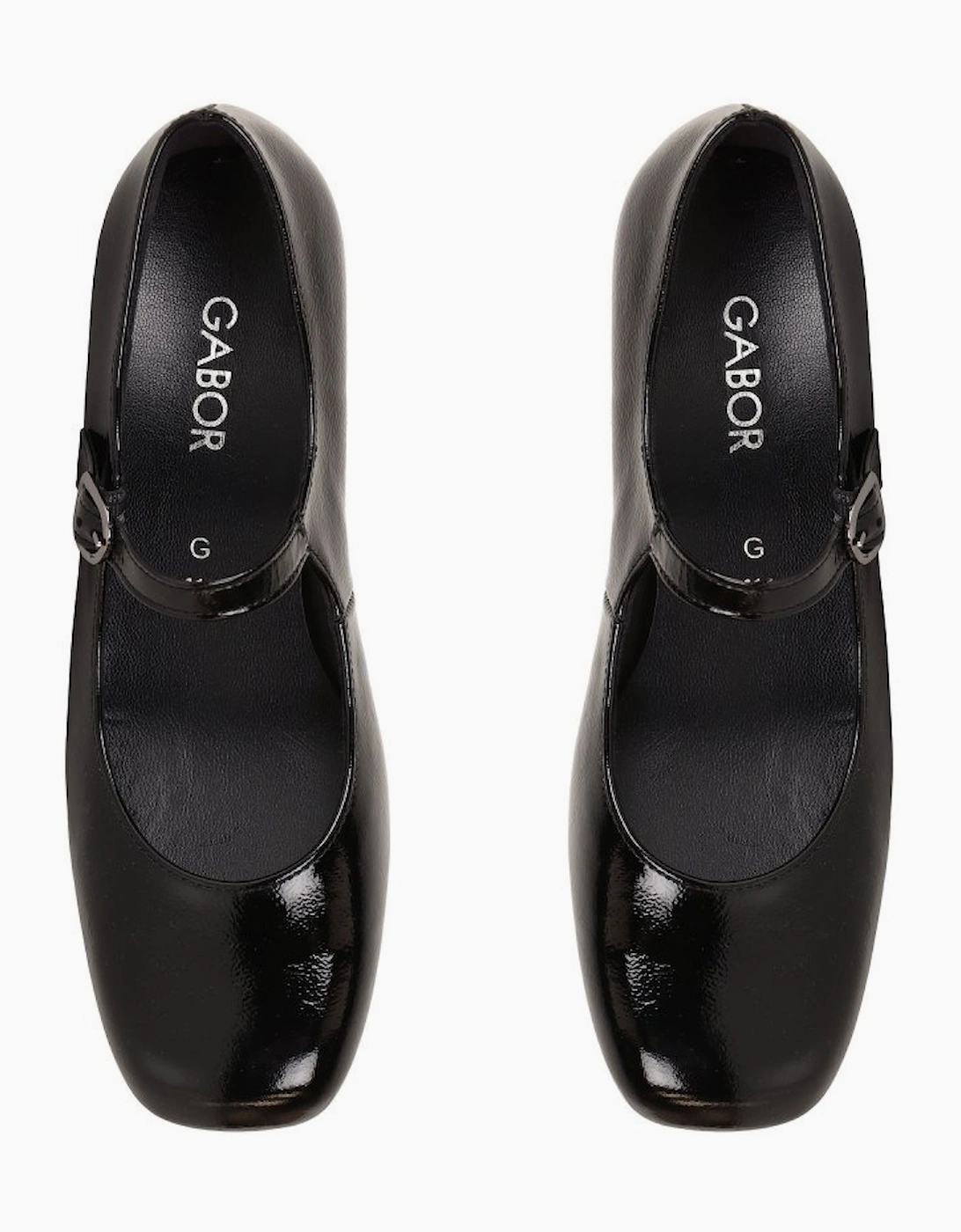 Glam Womens Mary Jane Court Shoes