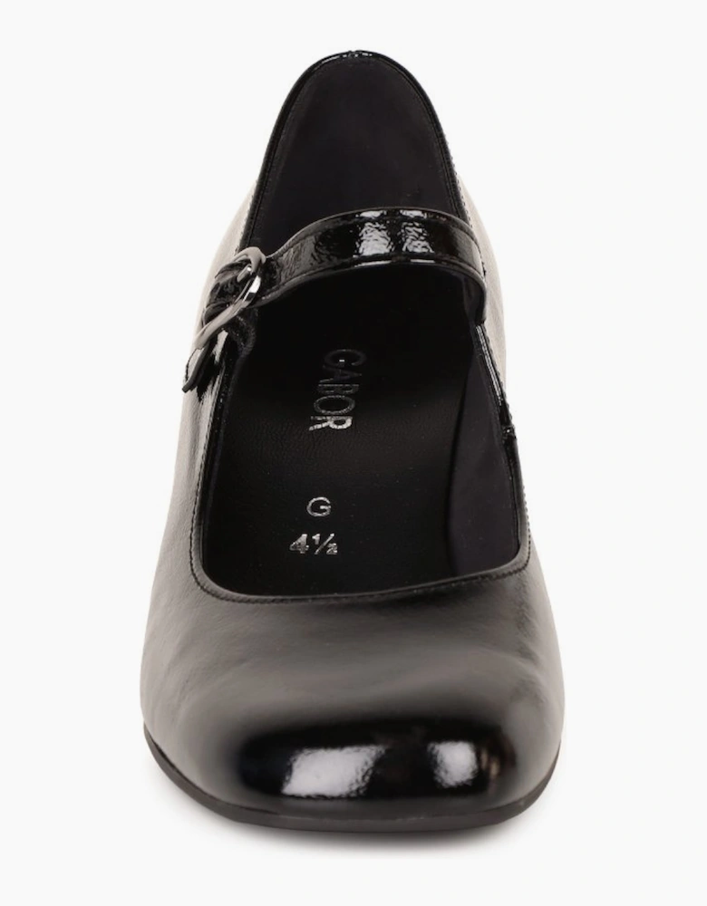 Glam Womens Mary Jane Court Shoes