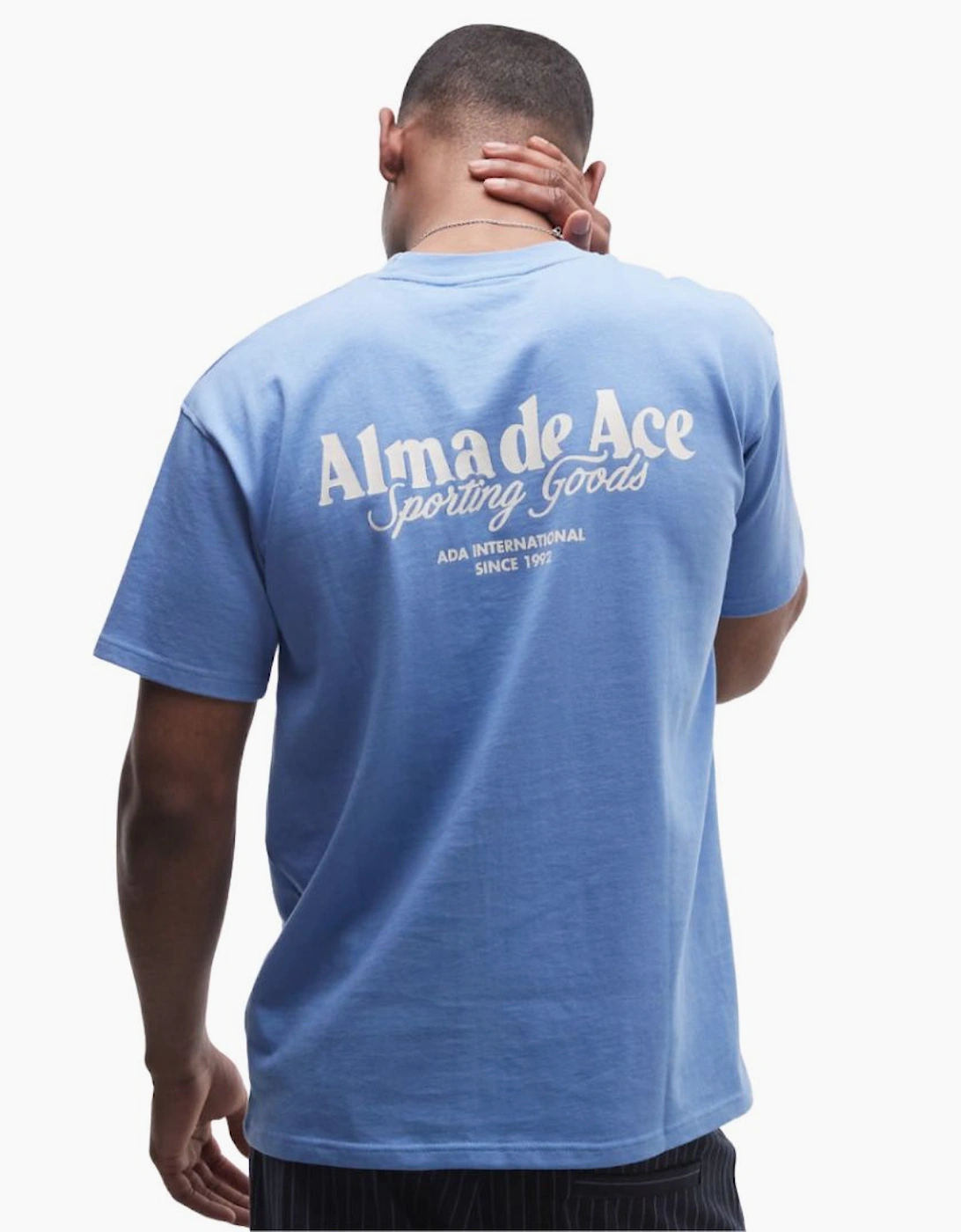 Alma De Ace Sporting Goods T-Shirt Washed Blue