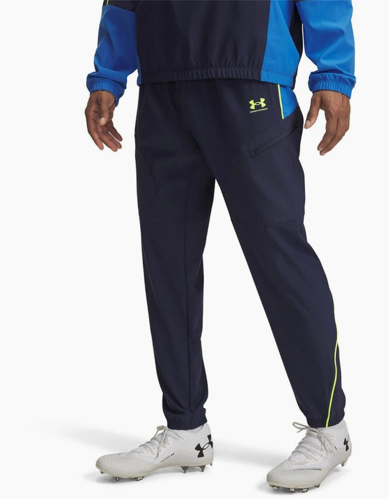 Challenger Slim Solid Patterned Tapered Pants