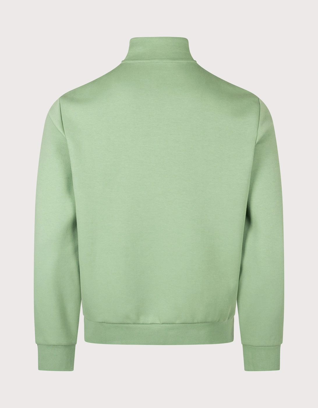 Double-Knit Quarter Zip Sweatshirt