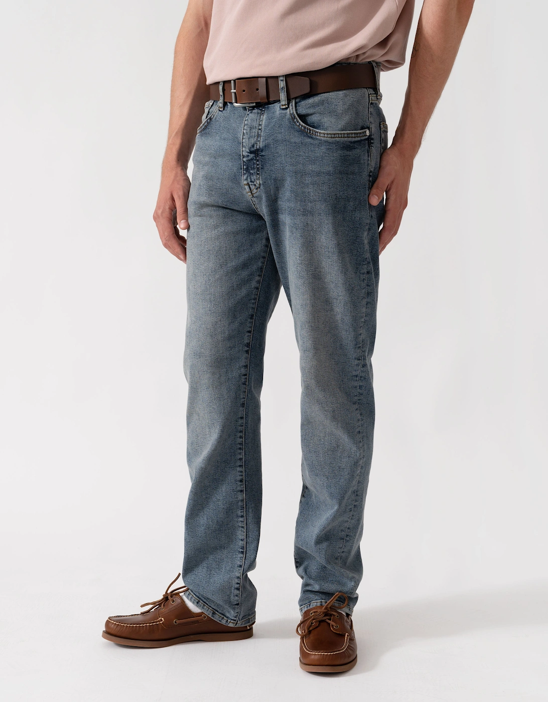 Belstaff Mens B69 Jeans - Dusty Indigo, 4 of 3