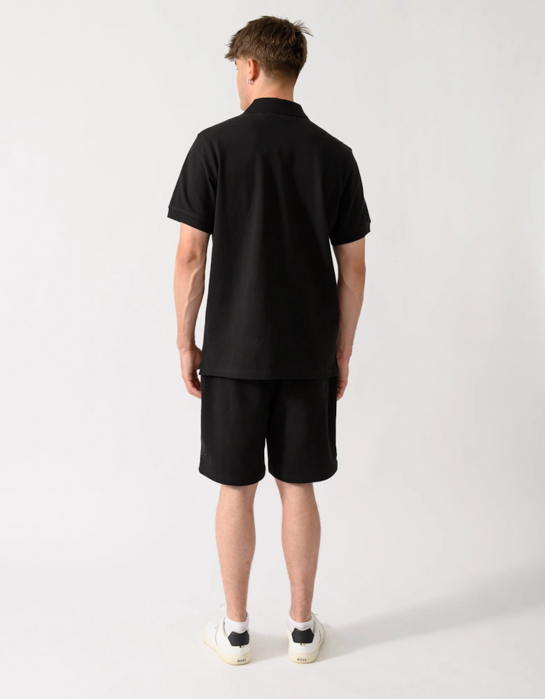 Belstaff Mens Logo Polo - Black