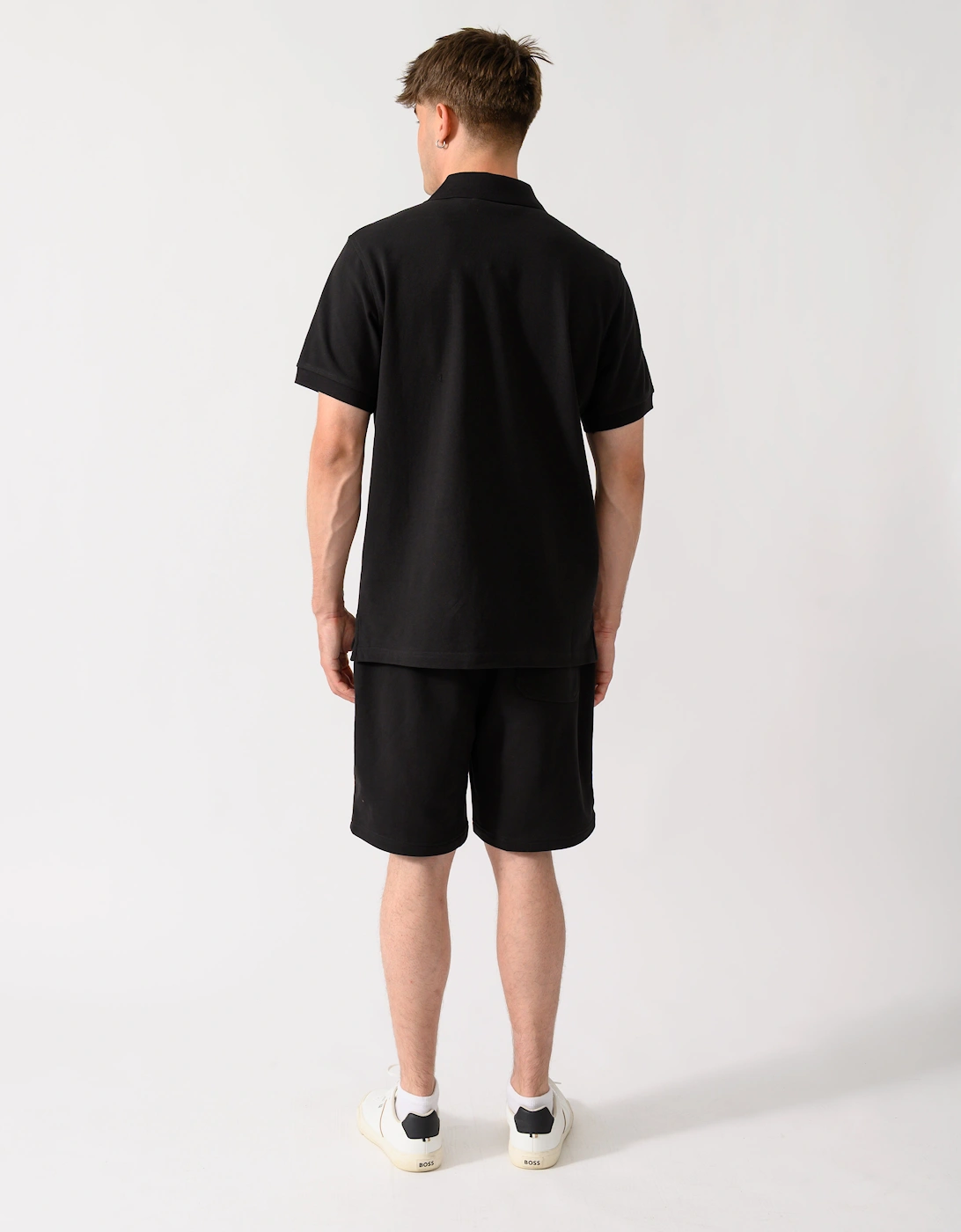 Belstaff Mens Logo Polo - Black