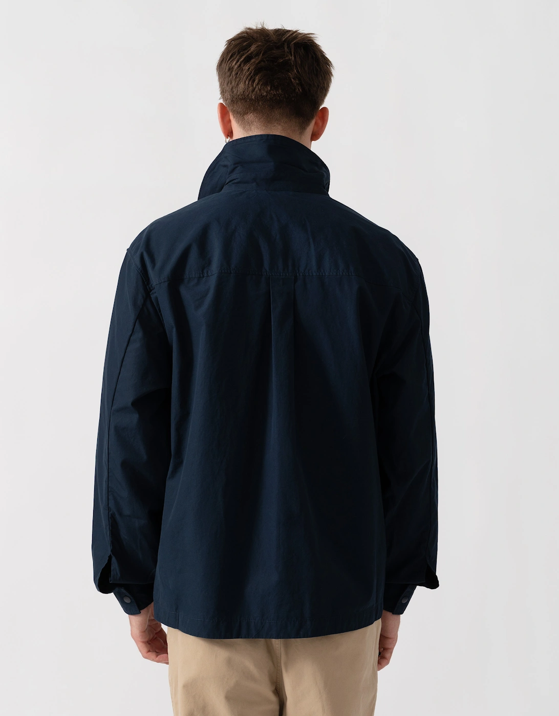 BOSS Orange Lutti Mens Overshirt - Dark Blue 404