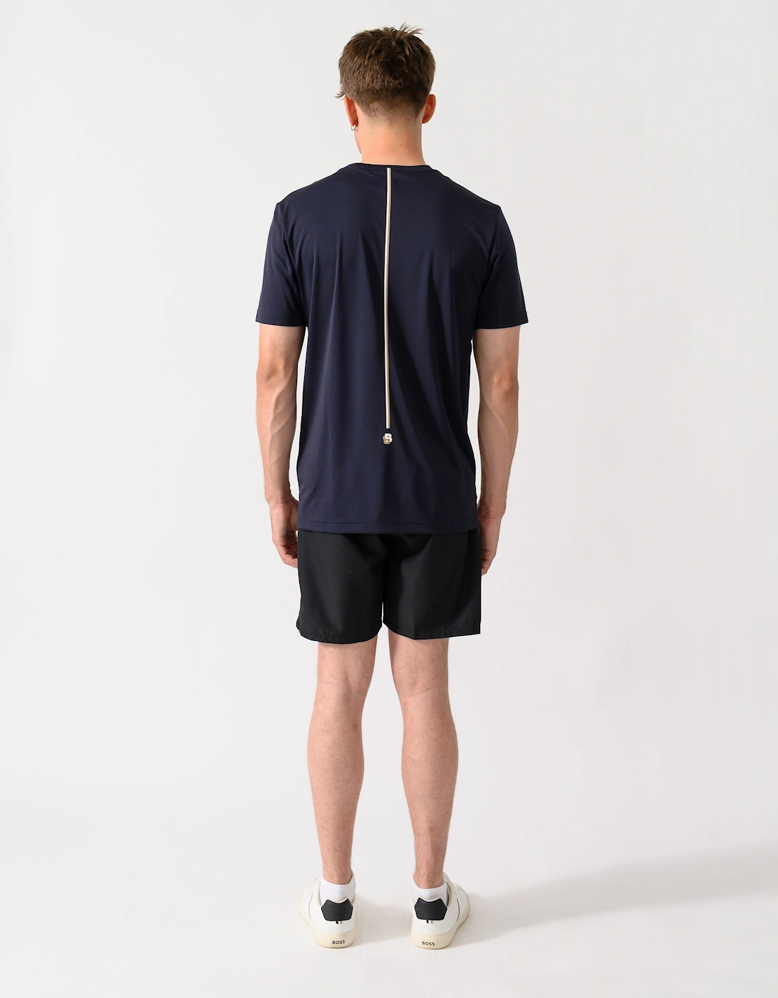 BOSS Green TOC Game Mens T-Shirt - Dark Blue 402