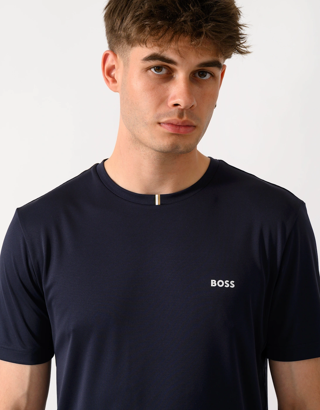 BOSS Green TOC Game Mens T-Shirt - Dark Blue 402