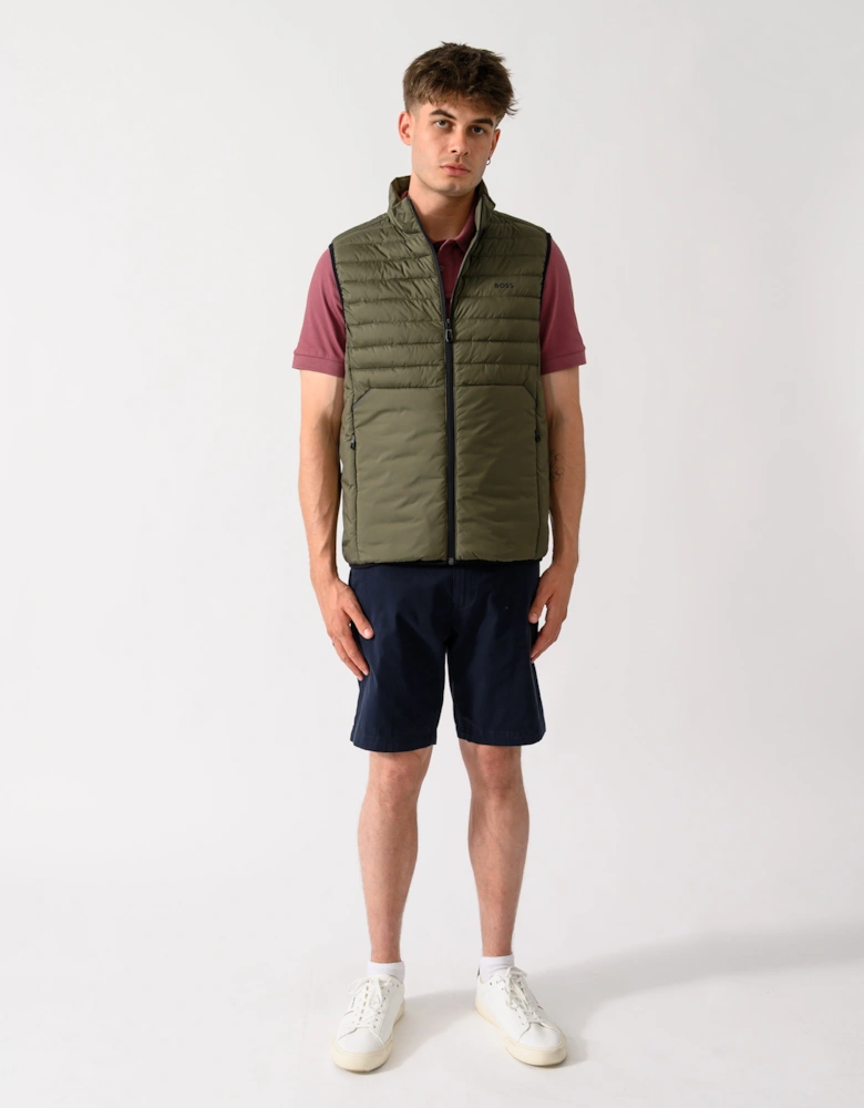 BOSS Green Urbanex Mens Gilet - Open Green 398