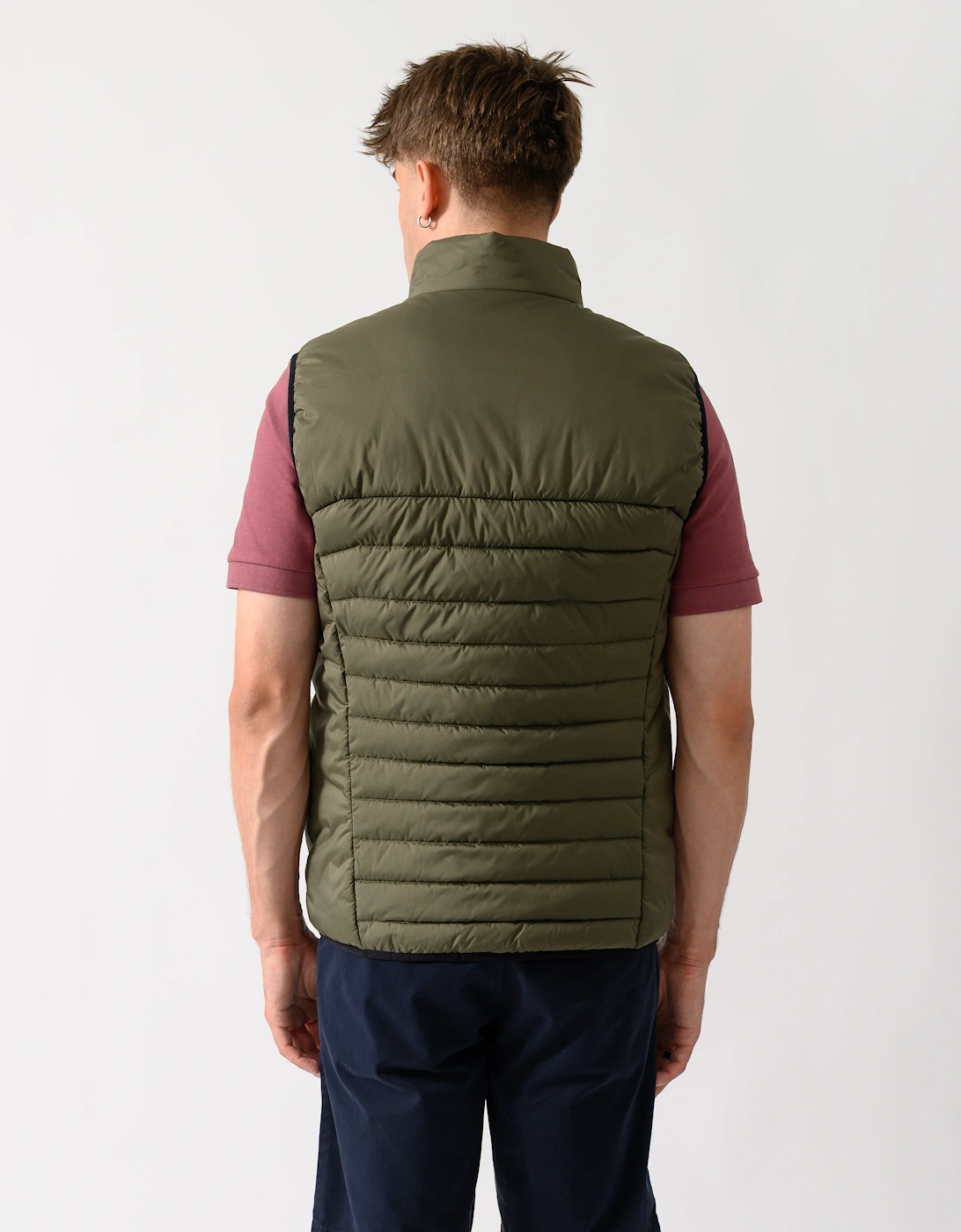 BOSS Green Urbanex Mens Gilet - Open Green 398