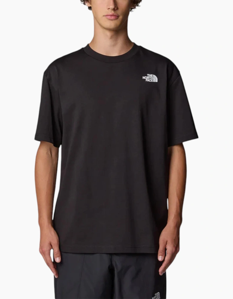 The North Face Mens T Shirt NSE Oversized Crew Neck Short Sleeve Cotton