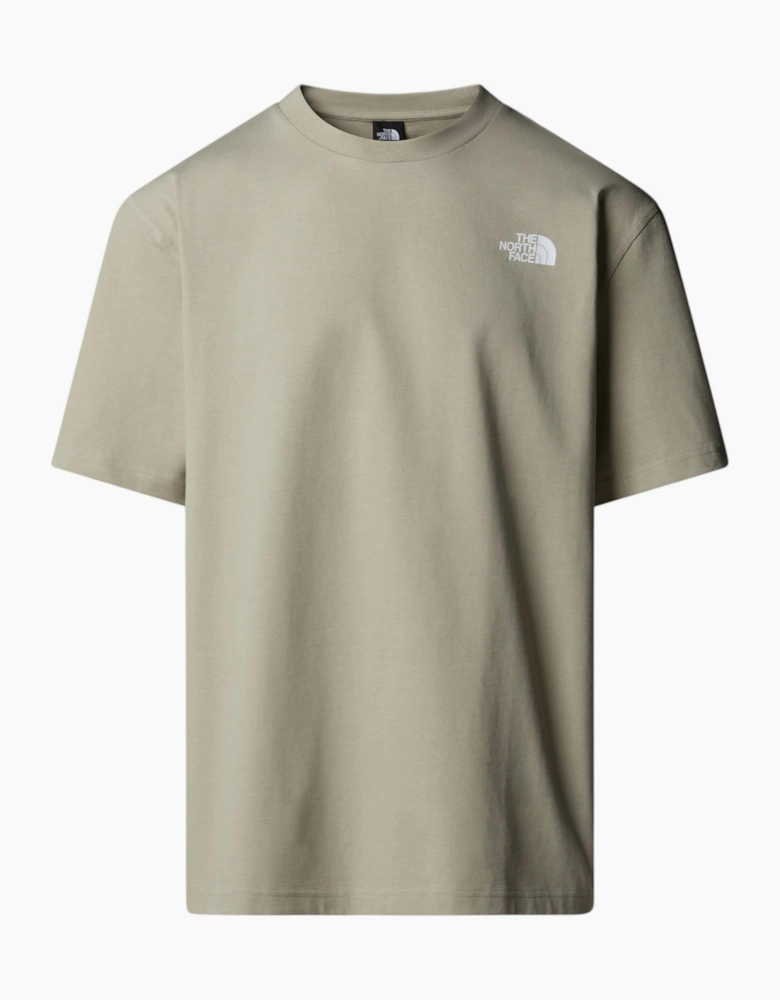 The North Face Mens T Shirt NSE Oversized Crew Neck Short Sleeve Cotton