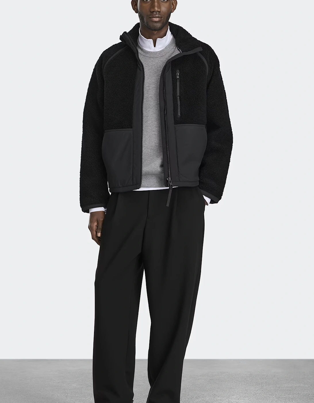 Westport Fleece Jacket Black