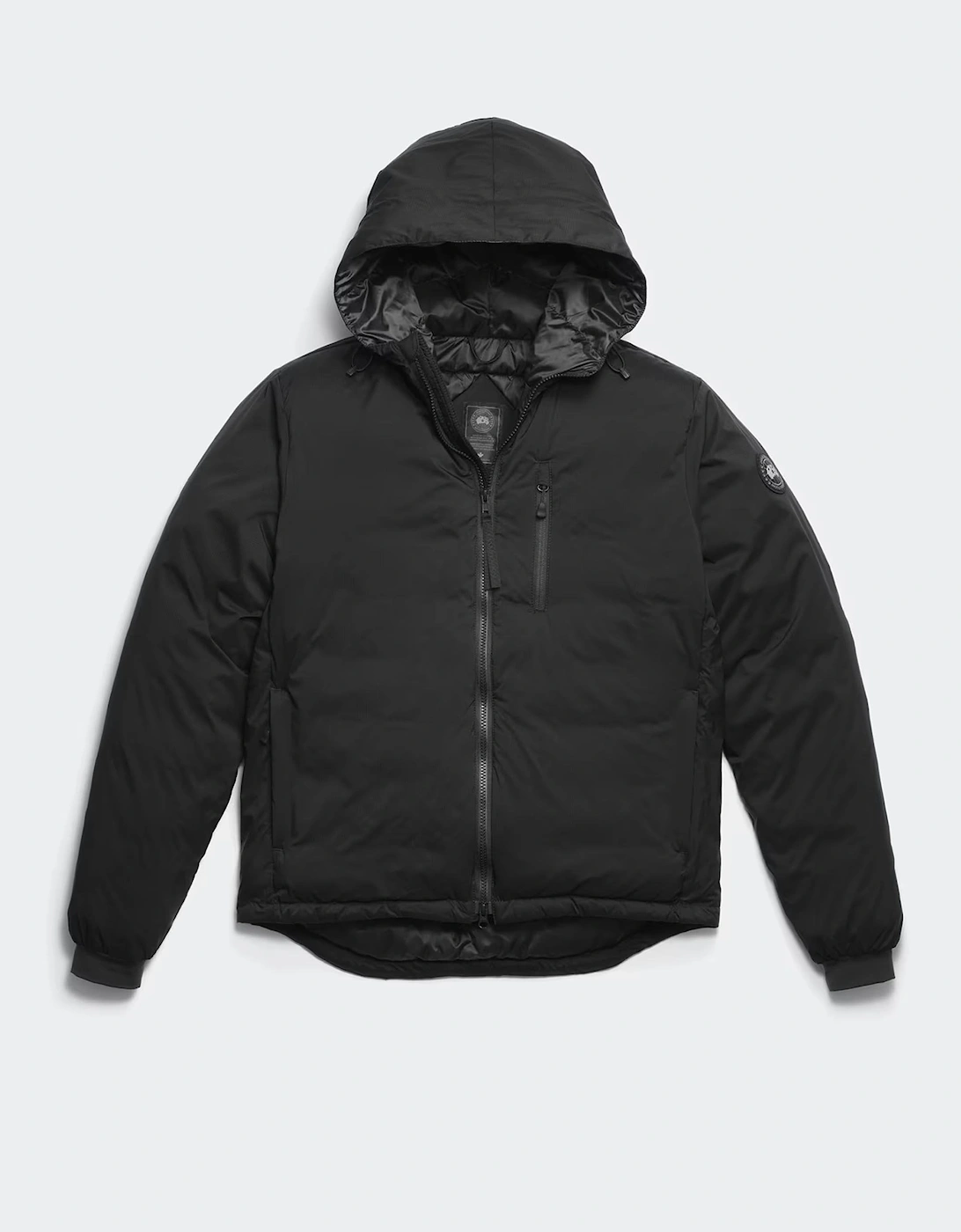 Lodge Hooded Jacket Black Disc