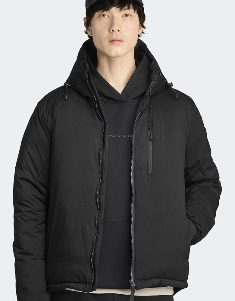 Lodge Hooded Jacket Black Disc