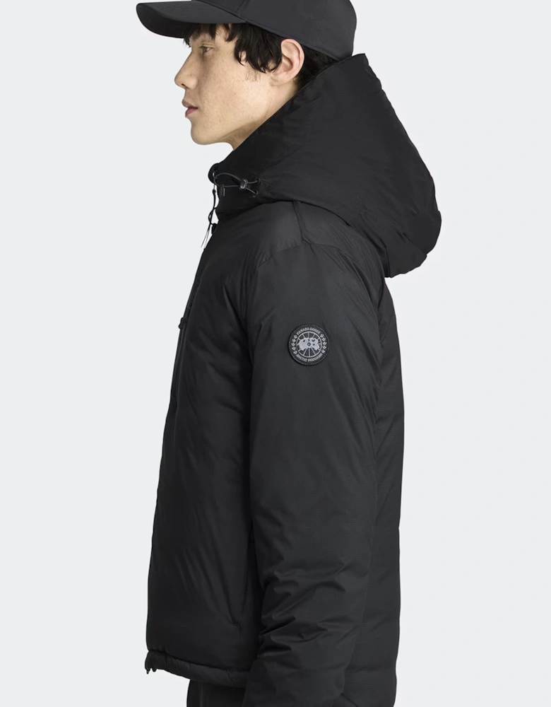 Lodge Hooded Jacket Black Disc