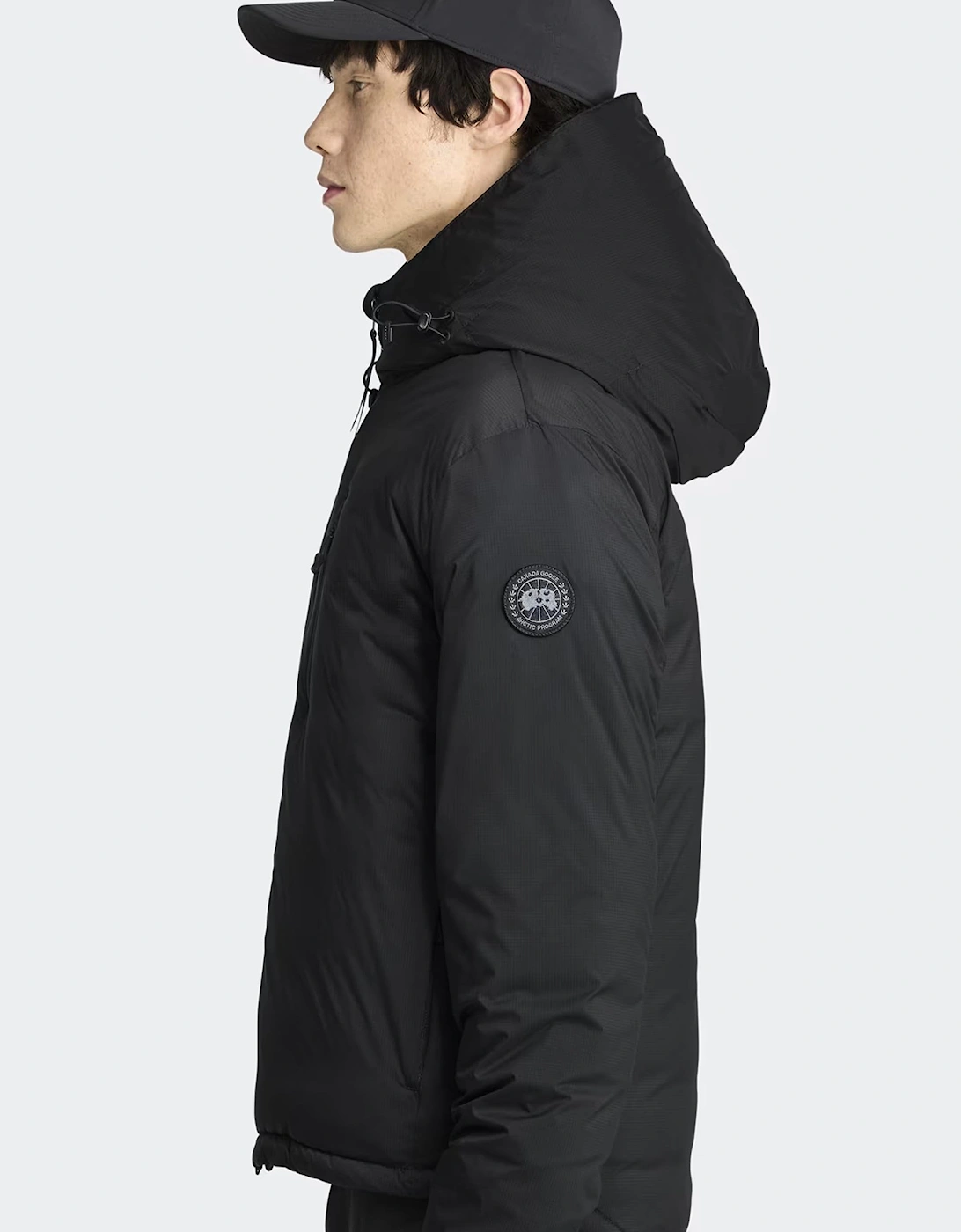 Lodge Hooded Jacket Black Disc