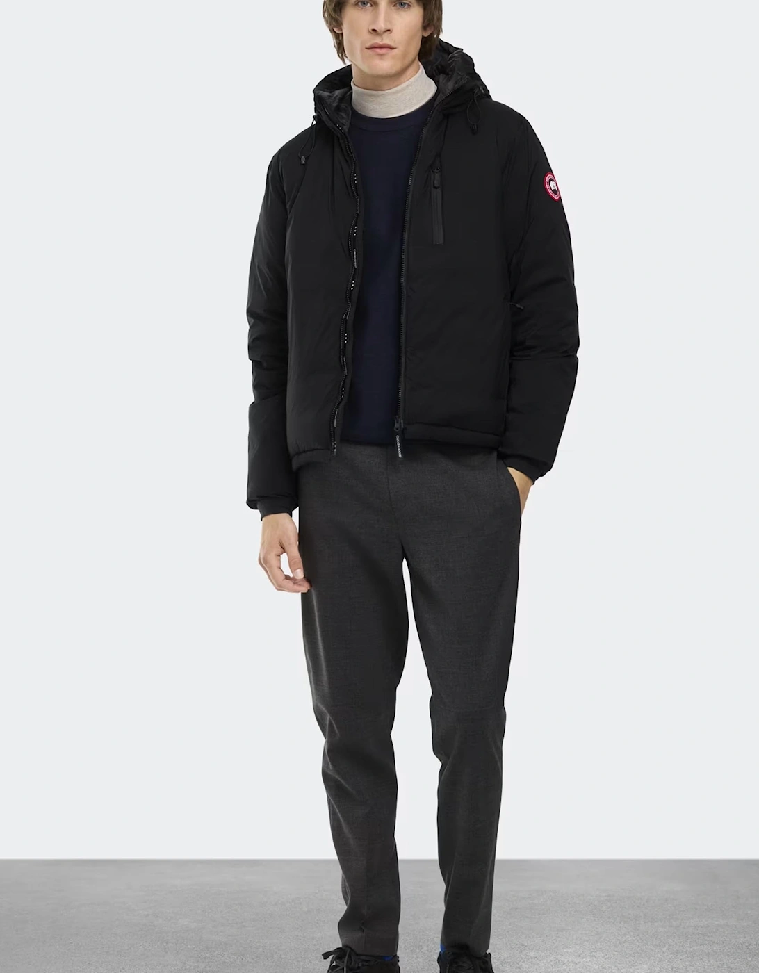 Lodge Hooded Jacket Black
