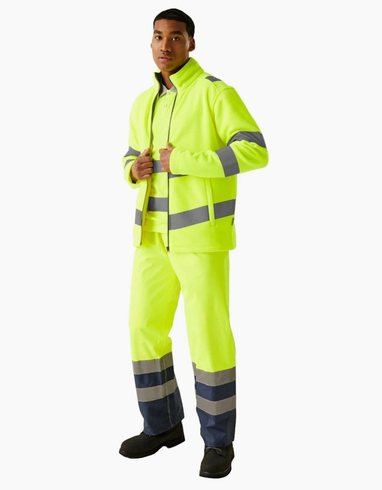 Regatta Professional Mens Pro Contract Thor Hi-Vis Fleece Jacket