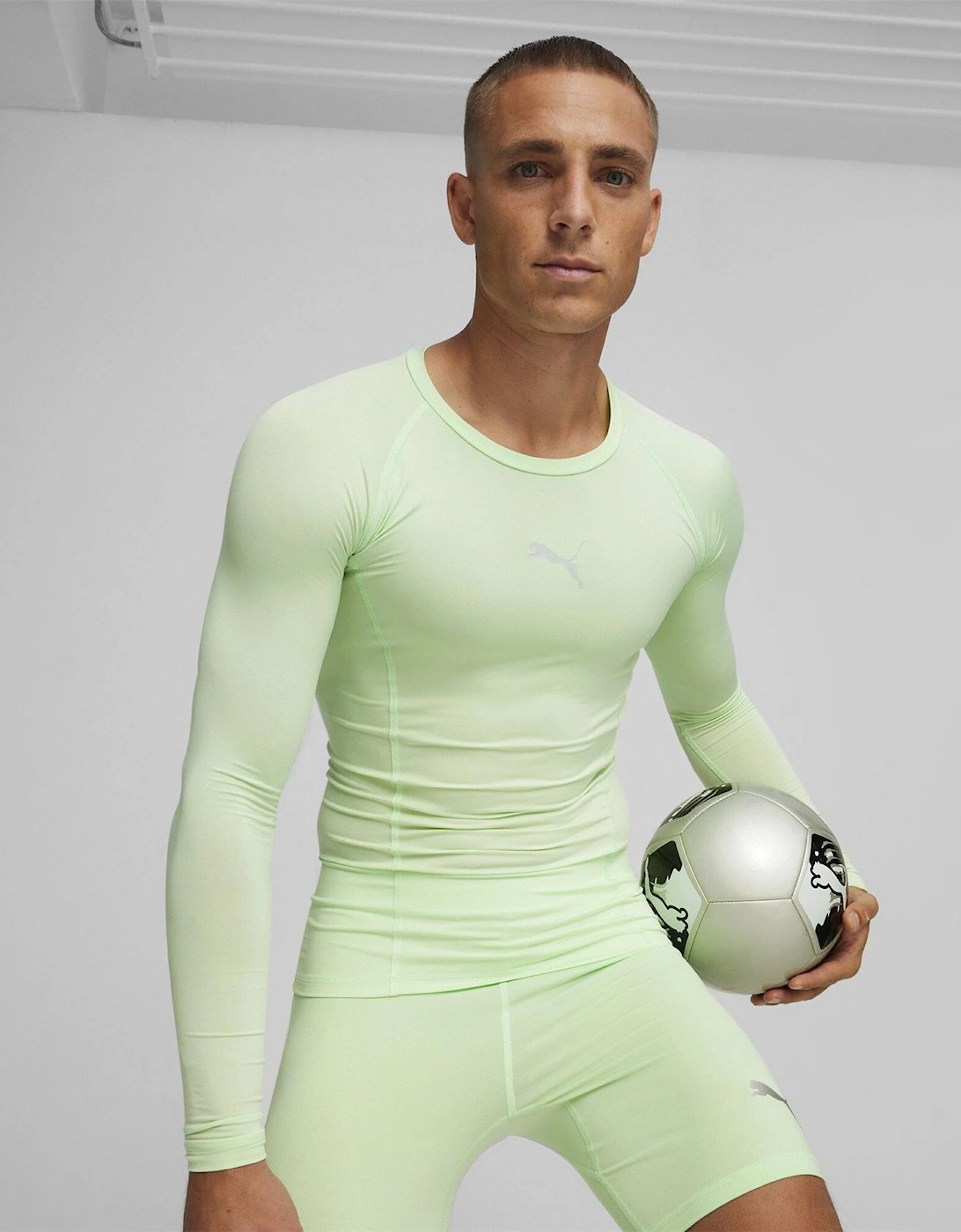 Mens Liga Baselayer Tee Ls T-Shirt