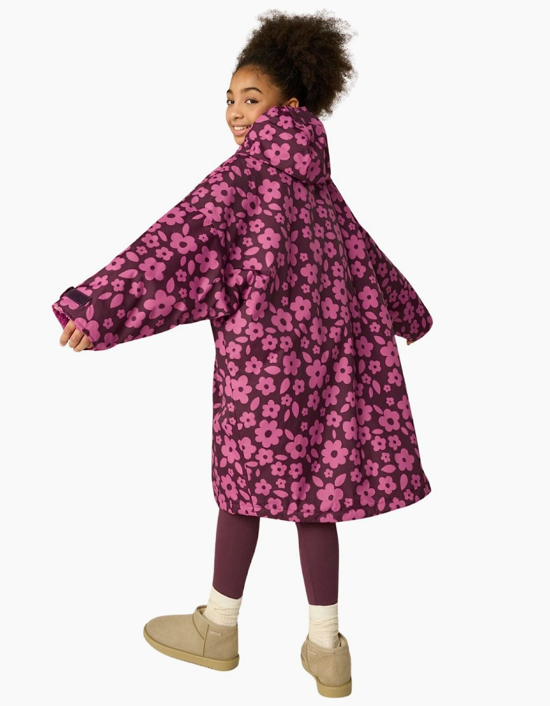 Regatta Kids Spirit Of Adventure Waterproof Changing Robe, 2 of 1