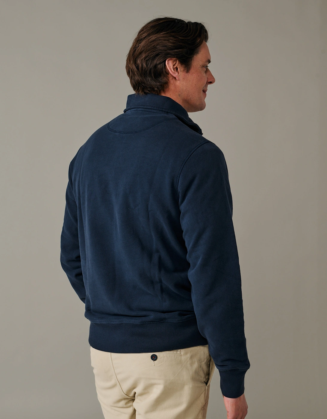 Harris Zip Neck