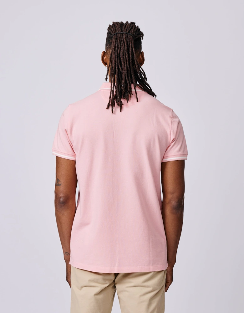 Eden Tipped Pique Polo