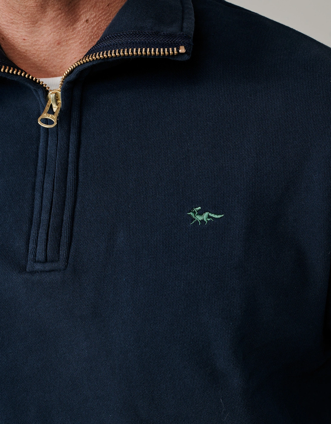 Harris Zip Neck