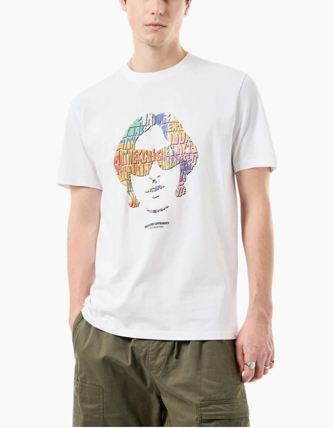 Weekend Offender Mens T Shirts Kinky Afro Graphic Tee