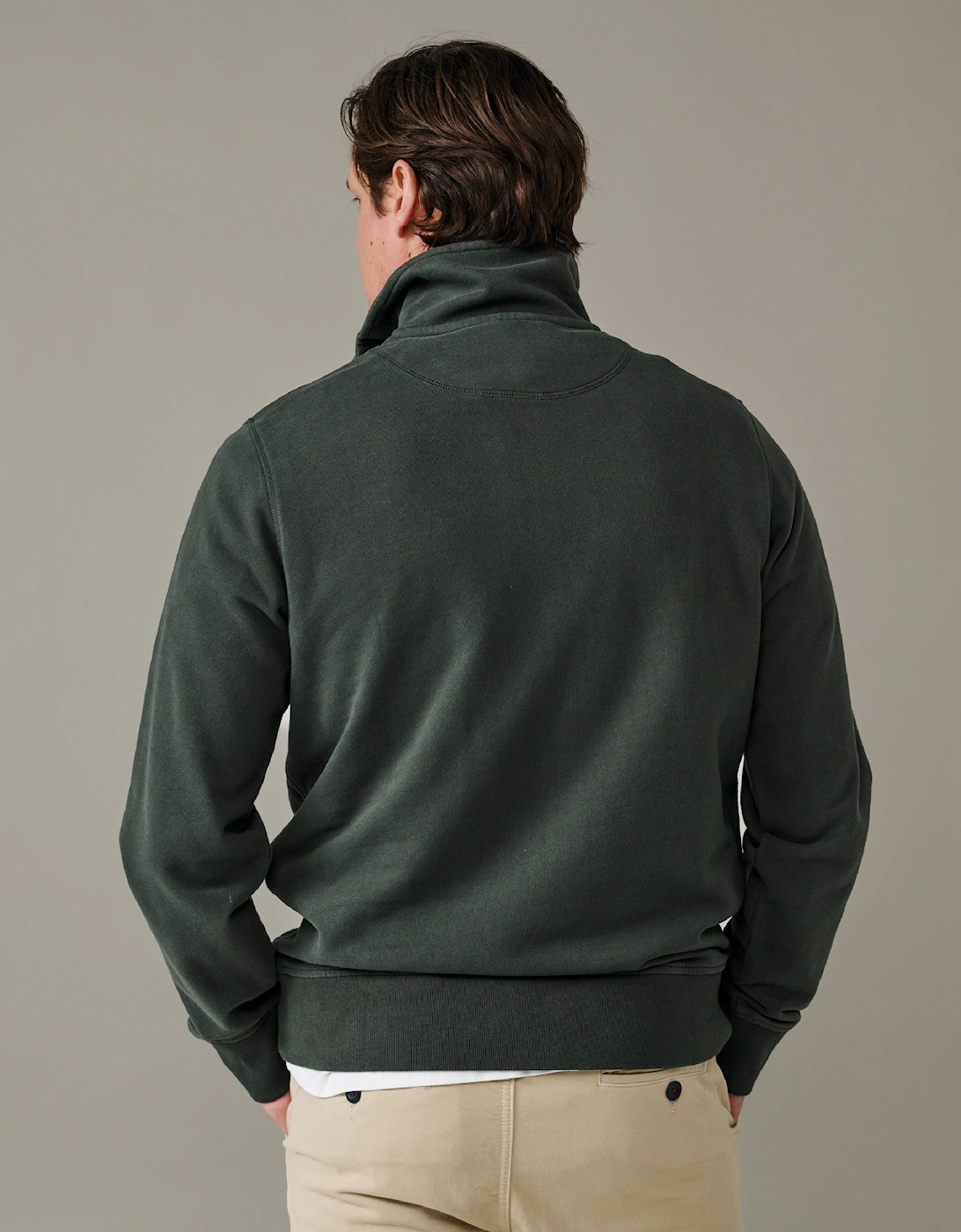 Harris Zip Neck