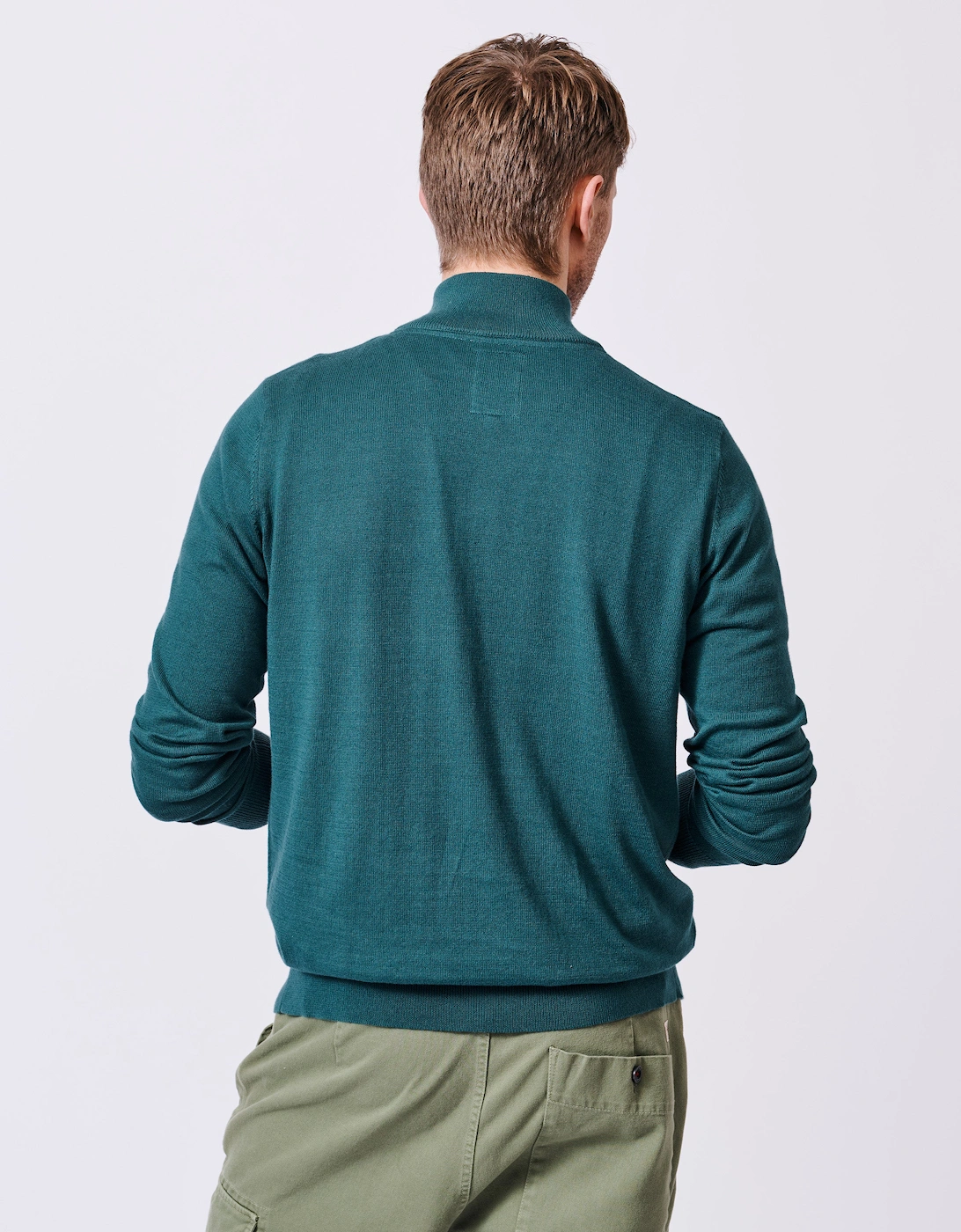 Daw Cotton Zip Neck