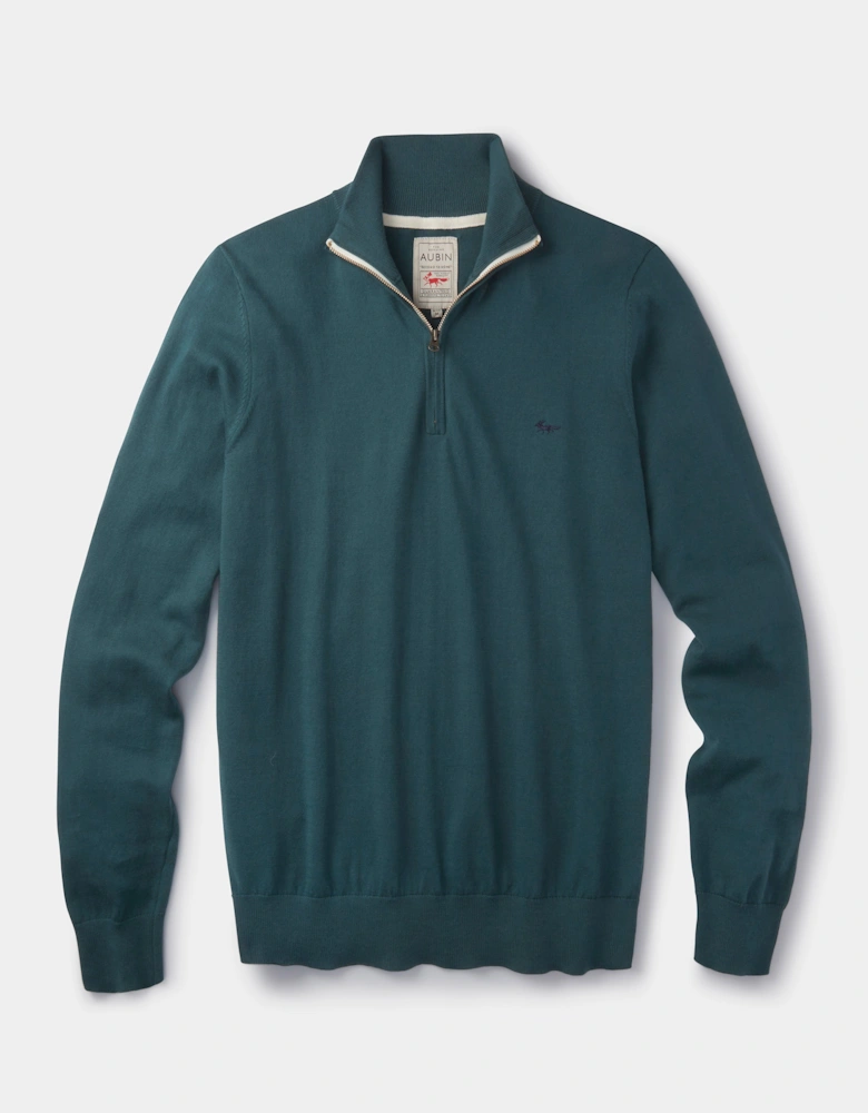 Daw Cotton Zip Neck
